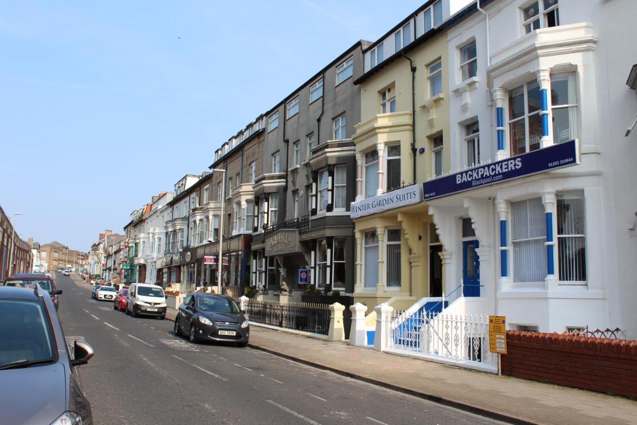 Backpackers Blackpool Hotel & Suites Exterior foto