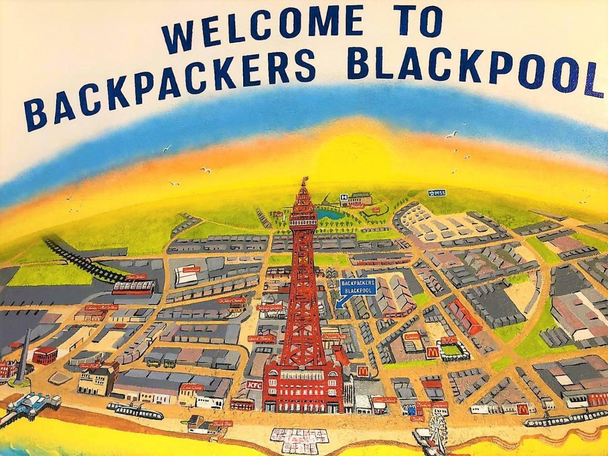 Backpackers Blackpool Hotel & Suites Exterior foto