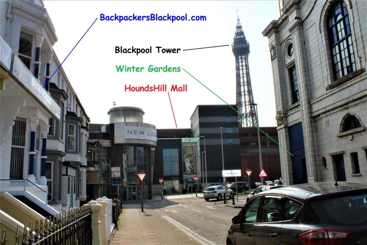 Backpackers Blackpool - Family Friendly Hotel Exterior foto